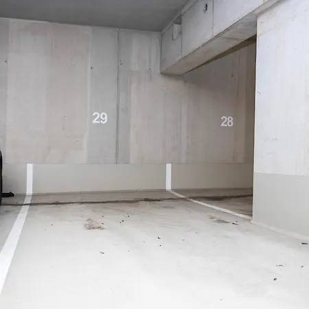 Mayhome - Strandloft Schoenes Studioapartment Mit Balkon, Kueche Und Tiefgarage - Sauna Und Fitness Direkt Nebenan Lägenhet *