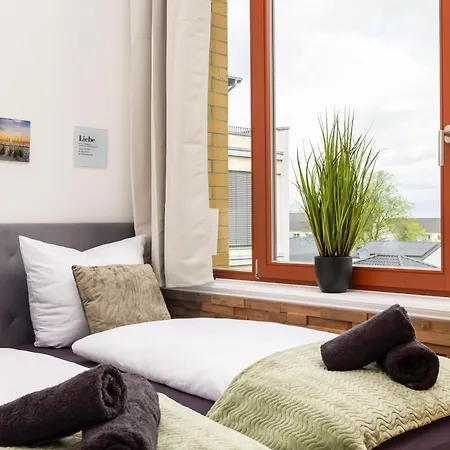 Lägenhet Mayhome - Strandloft Schoenes Studioapartment Mit Balkon, Kueche Und Tiefgarage - Sauna Und Fitness Direkt Nebenan