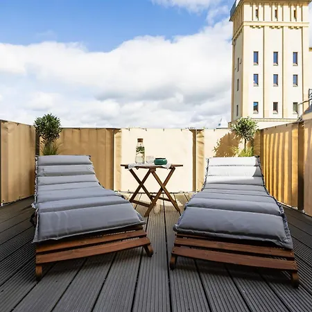 Strandloft Chemnitz Apartment Mit Gratis Tiefgarage & Balkon- Fitness & Sauna Direkt Nebenan Appartement Chemnitz