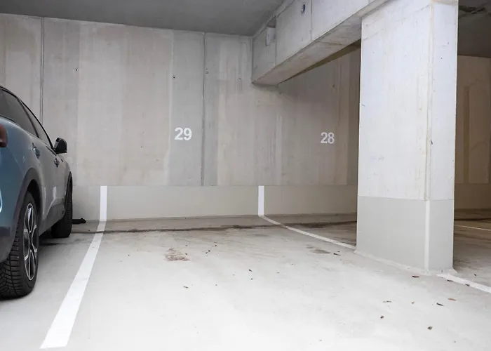 Mayhome - Strandloft Schoenes Studioapartment Mit Balkon, Kueche Und Tiefgarage - Sauna Und Fitness Direkt Nebenan Apartman *