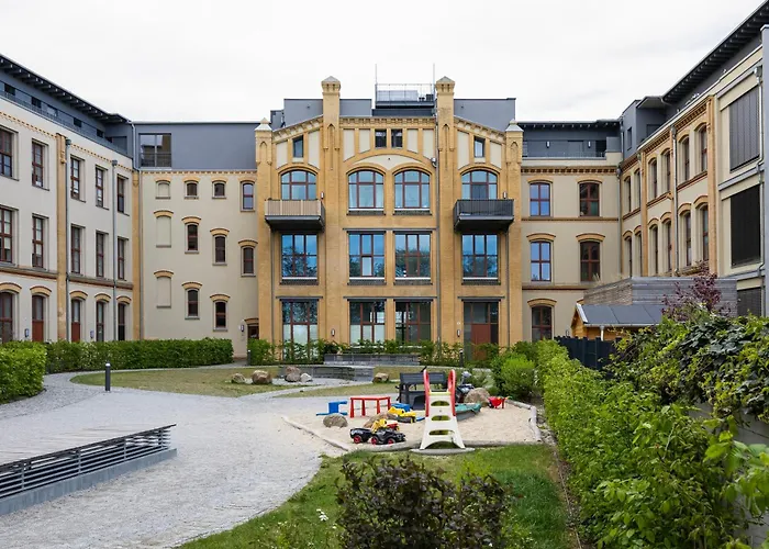 Mayhome - Strandloft Schoenes Studioapartment Mit Balkon, Kueche Und Tiefgarage - Sauna Und Fitness Direkt Nebenan