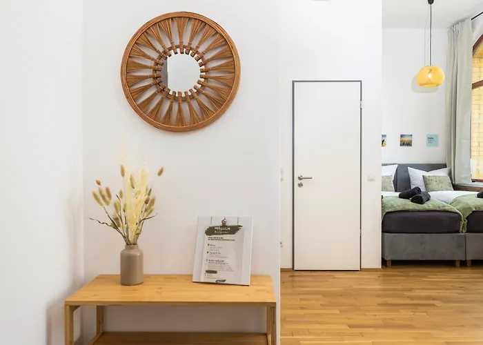 Apartman Mayhome - Strandloft Schoenes Studioapartment Mit Balkon, Kueche Und Tiefgarage - Sauna Und Fitness Direkt Nebenan
