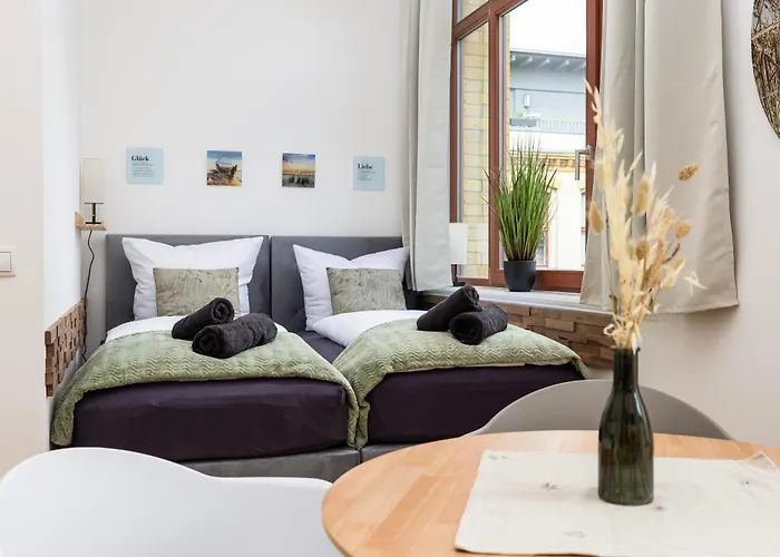 Mayhome - Strandloft Schoenes Studioapartment Mit Balkon, Kueche Und Tiefgarage - Sauna Und Fitness Direkt Nebenan Apartman Chemnitz