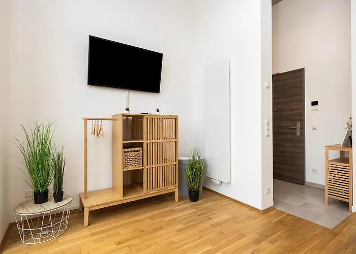 Apartman Mayhome - Strandloft Schoenes Studioapartment Mit Balkon, Kueche Und Tiefgarage - Sauna Und Fitness Direkt Nebenan Chemnitz