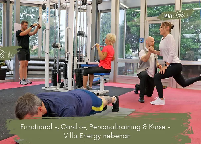 Apartman Mayhome - Strandloft Schoenes Studioapartment Mit Balkon, Kueche Und Tiefgarage - Sauna Und Fitness Direkt Nebenan Chemnitz